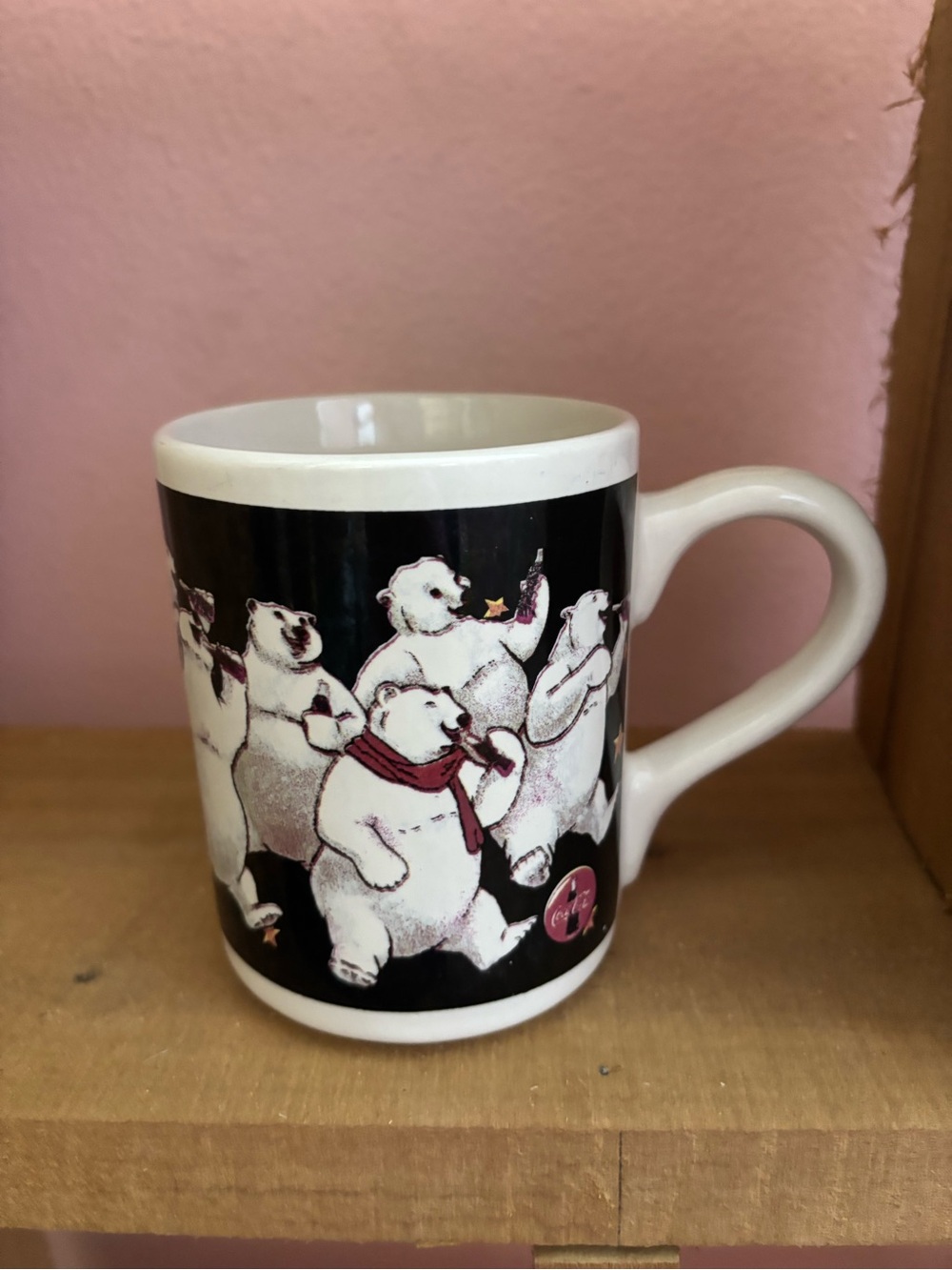 Vintage —1999 Gibson Coca Cola Polar Bear Mug